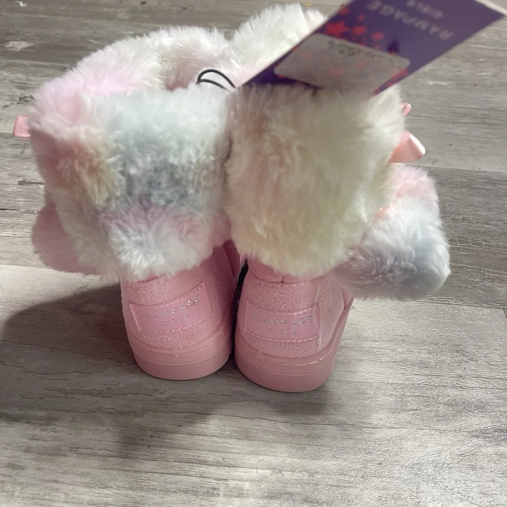 Rampage‎ Lil Madison Pink Boots - Toddler Girls Size 6